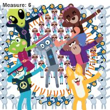 Code.org New Dance Lab Project 的图像结果