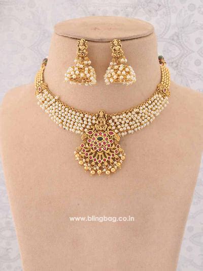 Temple Necklace Set – Bling Bag