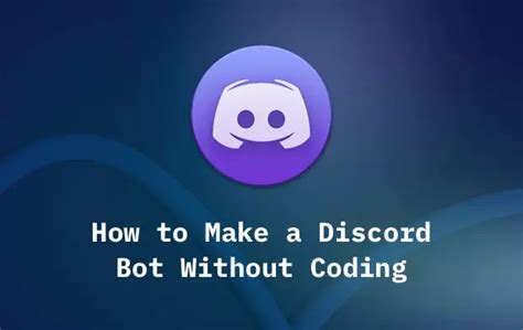 How to Make a Discord Bot with No Code 的图像结果