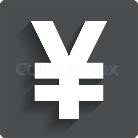 Yen Zeichen Symbol. JPY Währungssymbol. | Stock-Vektor | Colourbox