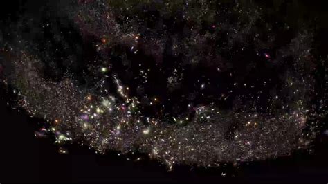 Astronomers Create First 3d Map Of The Adolescent Universe Wall Map Of