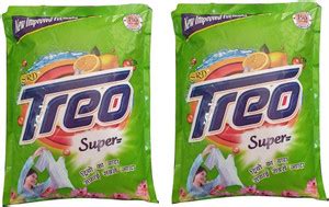 SRD Treo Super Detergent Powder 2 kg Pack Of 2 Detergent Powder Price ...