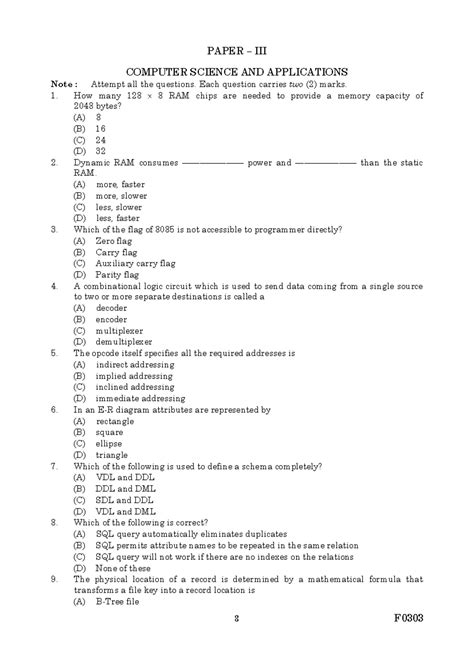 CS301 - Computer Science & Applications - Tnset 2011 Notes - Studocu