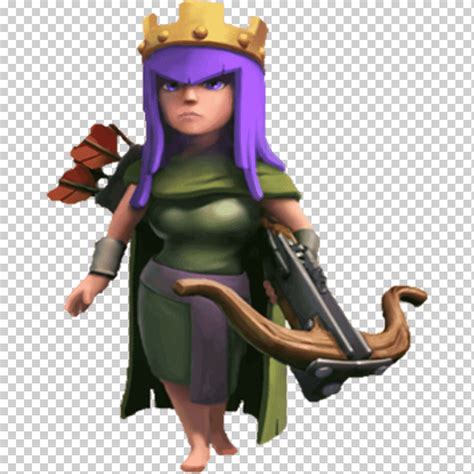 Clash Royale archer art, Clash of Clans Clash Royale ARCHER QUEEN Golem ...