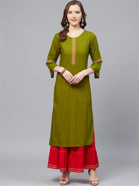 Elevate Your Ethnic Style with Kurta with Sharara Sets - Short & Long ...