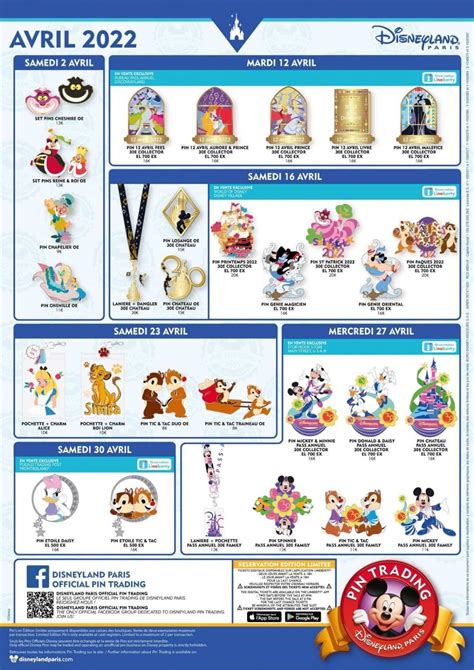 Disneyland Paris April 2022 Pin Releases - Disney Pins Blog