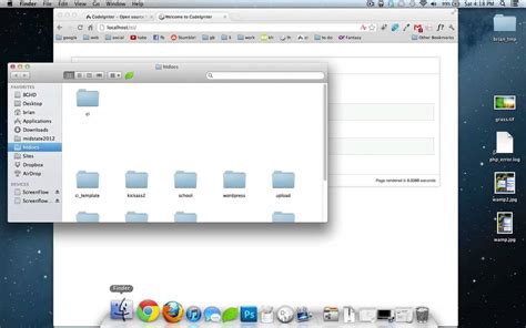 Working with CodeIgniter 的图像结果