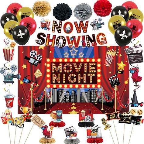 Movie Night Birthday Party Supplies | WittyPrintables