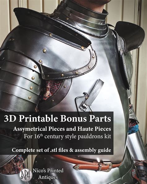 Medieval Knight Armor Parts