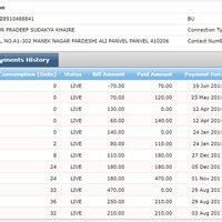 Mahadiscom / Mseb / Msedcl — inadequate amount of electricity bill