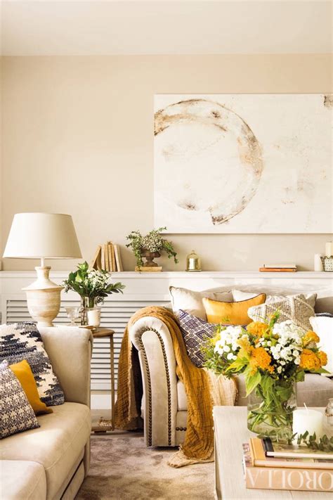 Estos 13 salones beige te encantarán