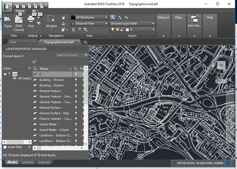Using DWG TrueView Tutorial 的图像结果