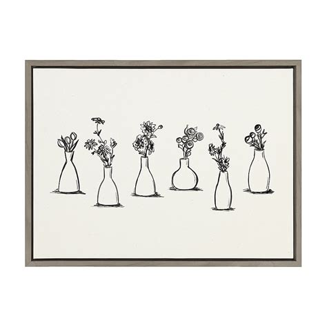 Kate and Laurel Still Life Group Of Flowers In Vases The Creative Bunch ...