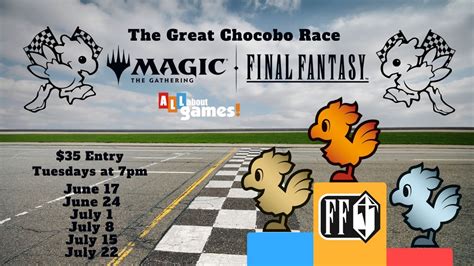 Final Fantasy Chocobo Race Draft!, 7079 W Overland Rd., Boise, ID ...