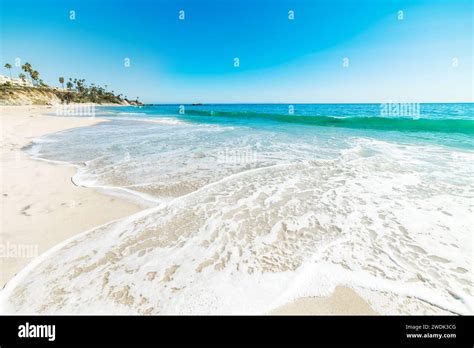 Turquoise water in Laguna Beach, California Stock Photo - Alamy