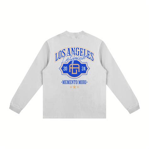 LA Essential Non-Shrink Mock Neck Sweatshirt | Memento Mori Clothing