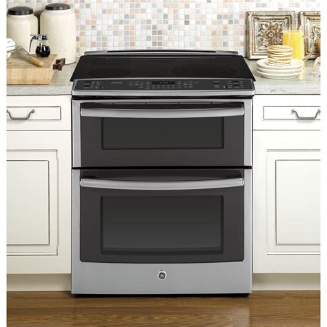 Ge Double Oven Convection Electric Range at Diane Sheaffer blog