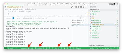 Image result for Esp32 Visual Studio Code HelloWorld