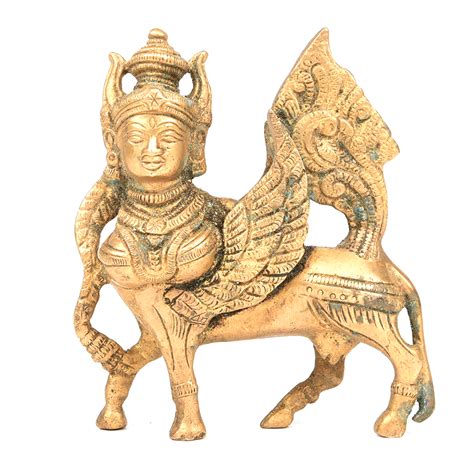 Brass Kamadhenu Statue