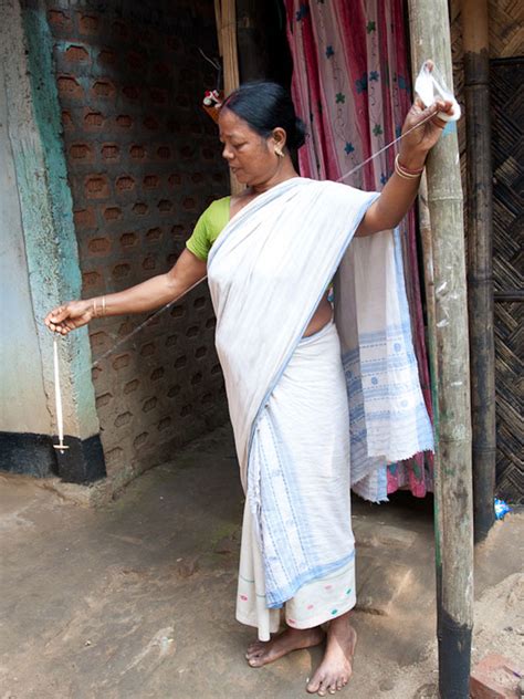 D'source Thread from Cocoon | Silk Weaving Tradition of Sualkuchi ...