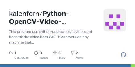 OpenCV Python Stream Video to Application Web 的图像结果