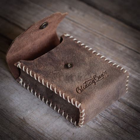 GlidingGear's Tobacco Brown Leather Cigarette Case – GlidingGear Company