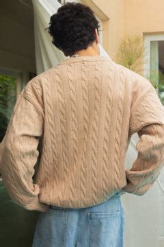 Cable Knit Wool Blend Jumper – Crayyheads