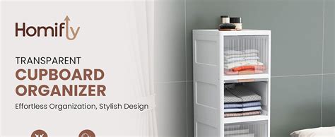 HOMIFLY 5 Tier Kitchen Cabinet Storage Rack/Multipurpose Cupboard for ...