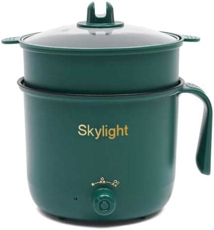 CPENSUS Mini multipurpose electric kettle with steamer 1.2L inner pot ...