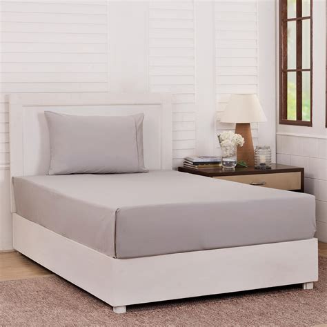 Buy MASPAR Slumber Solid 2-Pc. Single Bedsheet Set - 152 x 224 cm from ...