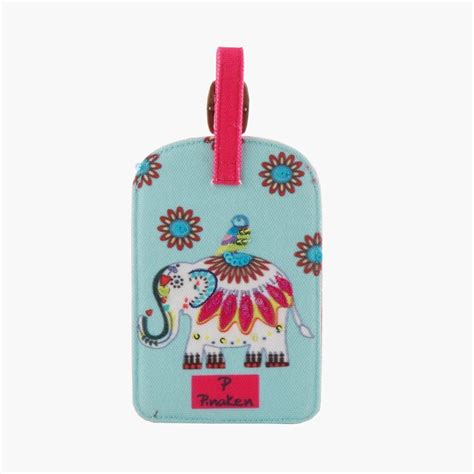 Buy PINAKEN Jumbo Trunk Multicolour Printed Luggage Tag from Pinaken at ...