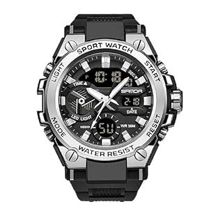 Buy KXAITO Men's Watches Sports Outdoor Waterproof Military Watch Date ...