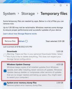 Image result for How to Delete Windows Update Cleanup Files