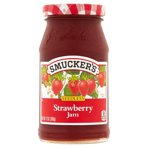 Smucker's Seedless Strawberry Jam, 12 oz - Fairway