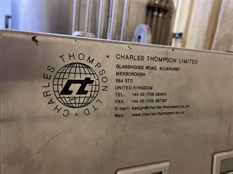 Charles Thompson Isolation System with Dryer. THC Isolate 585 Liter ...