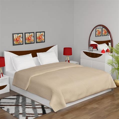 Buy Marshmallow Chevron Design Duvet Cover from Home Centre at just INR ...