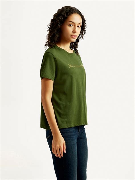 Women's Typography Crew Neck T-shirt – Levis India Store