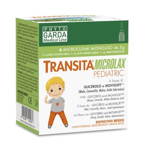 Transita Microlax Pediatric 6 Micro-enemas - Loreto Pharmacy