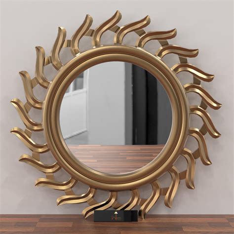 [Get60％ 0FF ]: Quick to Buy Wooden Wall Mirror Frames Design Online At ...
