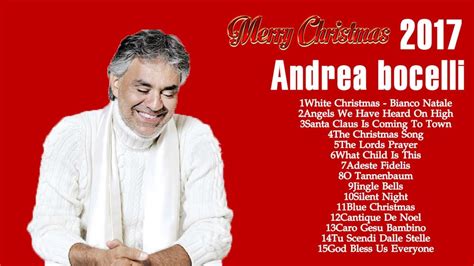 Andrea bocelli christmas songs - andrea bocelli my christmas | Youtube ...