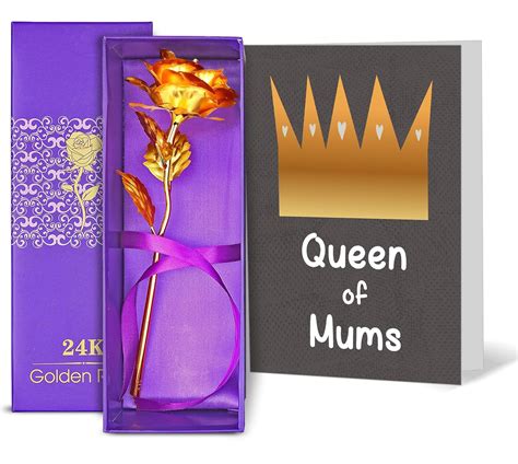 TIED RIBBONS Gift for mom from Daughter Artificial Rose with Mothers ...