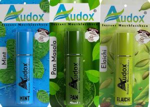 Audox Mouth Freshener Spray Mouth Protect Pan Masala+Elaichi+ Mint (15 ...