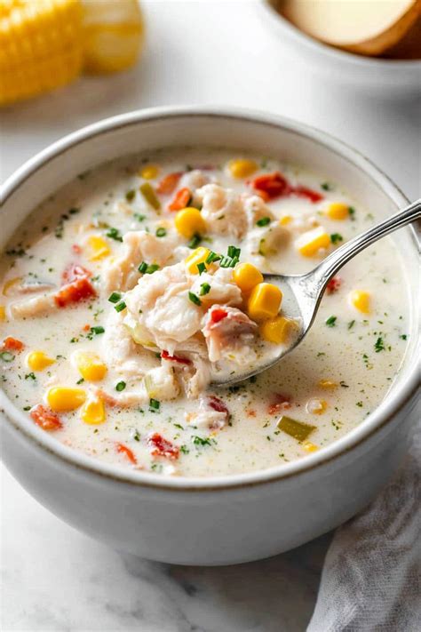 Crab and Corn Chowder - Insanely Good
