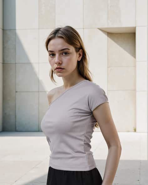 Buy Silver Tops for Women by Shein Online | sheinindia.in