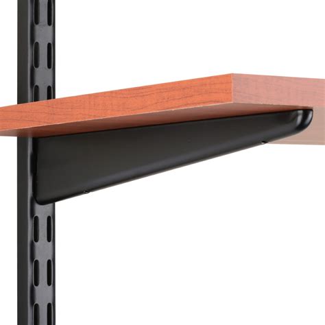 Knape And Vogt Black John Sterling Dual Trak Adjustable Wood ...