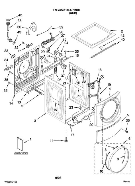 Kenmore Dishwasher Model 665.132 Parts at Lori Francois blog