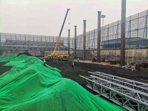 北海一电4*B60MW机组煤场封闭土建改造工程_河北建设勘察研究院有限公司