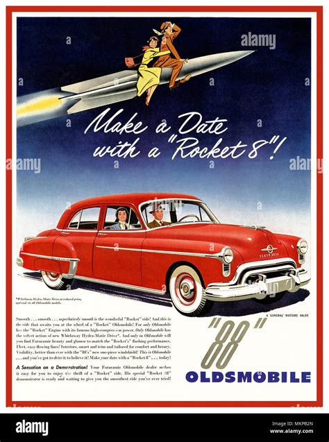 1950s car advertisement hi-res stock photography and images - Alamy