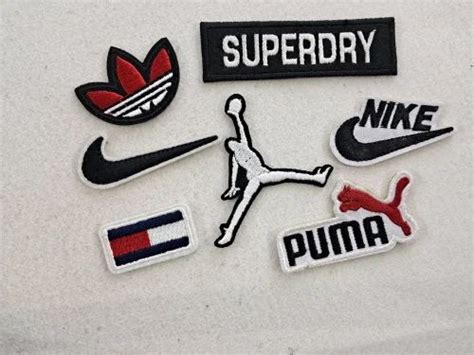 Brand Logo With Iron On patches - Square Custom Iron Press Patches ...