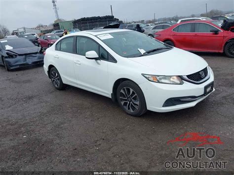 2013 Honda Civic EX Gasoline - 19XFB2F83DE221926